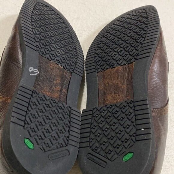 Timberland Mens oxford orthopedic Vintge lace up Brown Leather 13 Casual Y2k - Picture 9 of 11